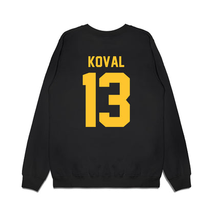 LSU - NCAA Women's Basketball : Kate Koval - Vintage Shersey Premium Crewneck Sweatshirt-1