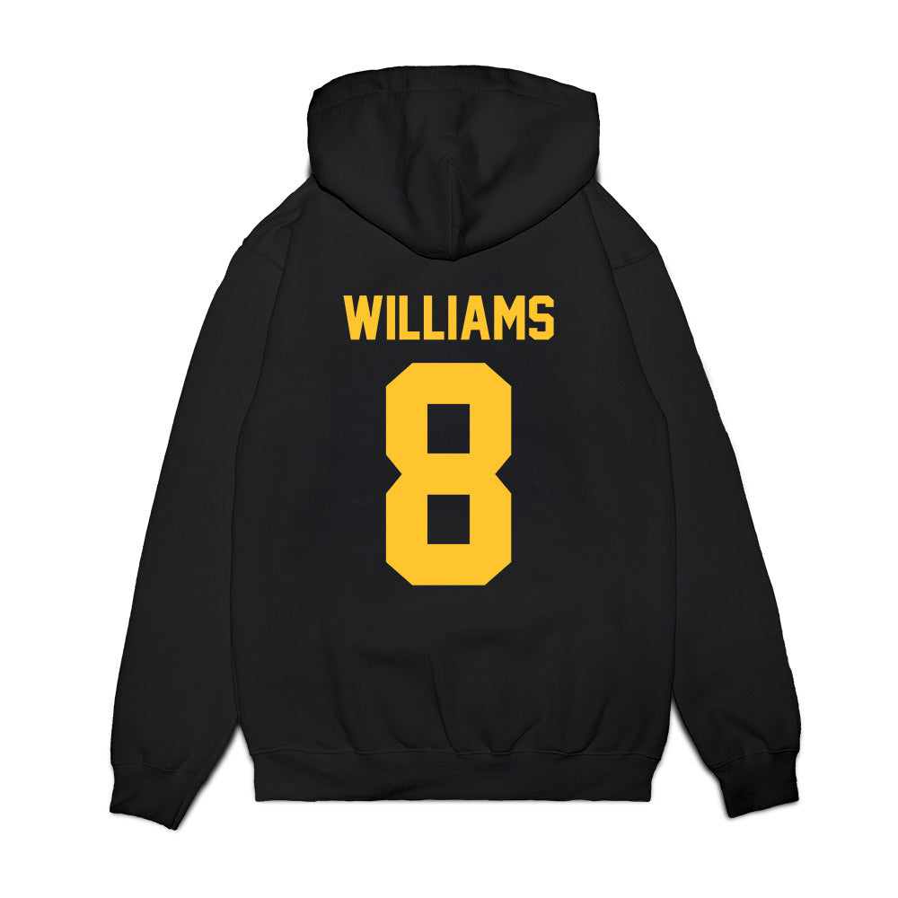 LSU - NCAA Women's Basketball : Jada Williams - Vintage Shersey Premium Hooded Sweatshirt-1