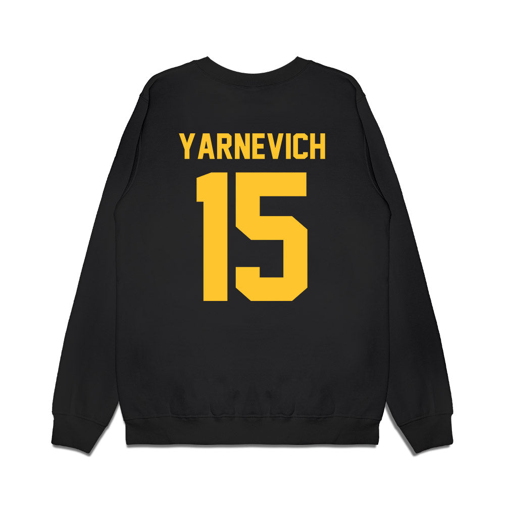 LSU - NCAA Women's Basketball : Meghan Yarnevich - Vintage Shersey Premium Crewneck Sweatshirt-1