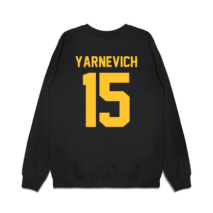 LSU - NCAA Women's Basketball : Meghan Yarnevich - Vintage Shersey Premium Crewneck Sweatshirt-1