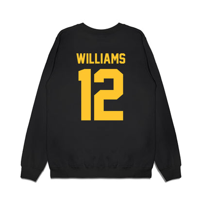 LSU - NCAA Women's Basketball : Mikaylah Williams - Vintage Shersey Premium Crewneck Sweatshirt-1