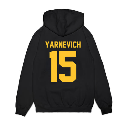LSU - NCAA Women's Basketball : Meghan Yarnevich - Vintage Shersey Premium Hooded Sweatshirt-1