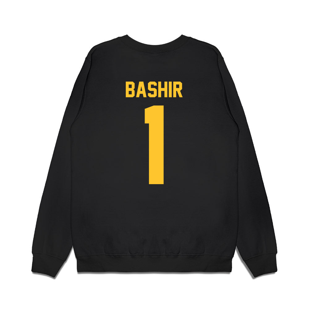 LSU - NCAA Men's Basketball : Abdi Bashir - Vintage Shersey Premium Crewneck Sweatshirt-1
