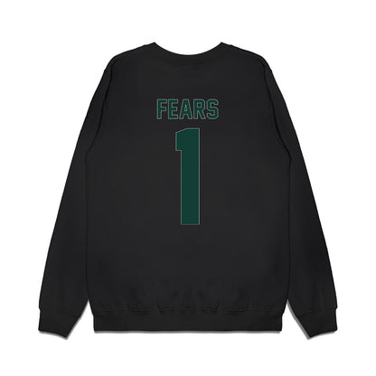 Michigan State - NCAA Men's Basketball : Jeremy Fears - Vintage Shersey Premium Crewneck Sweatshirt-1