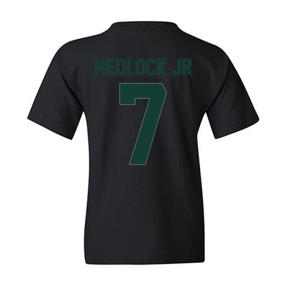 Michigan State - NCAA Men's Basketball : Carlos Medlock jr - Vintage Shersey Youth T-Shirt-1