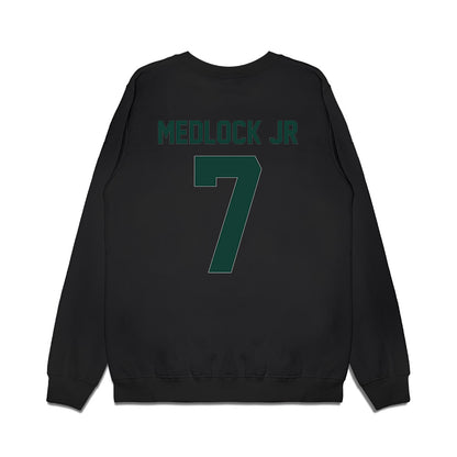 Michigan State - NCAA Men's Basketball : Carlos Medlock jr - Vintage Shersey Premium Crewneck Sweatshirt-1