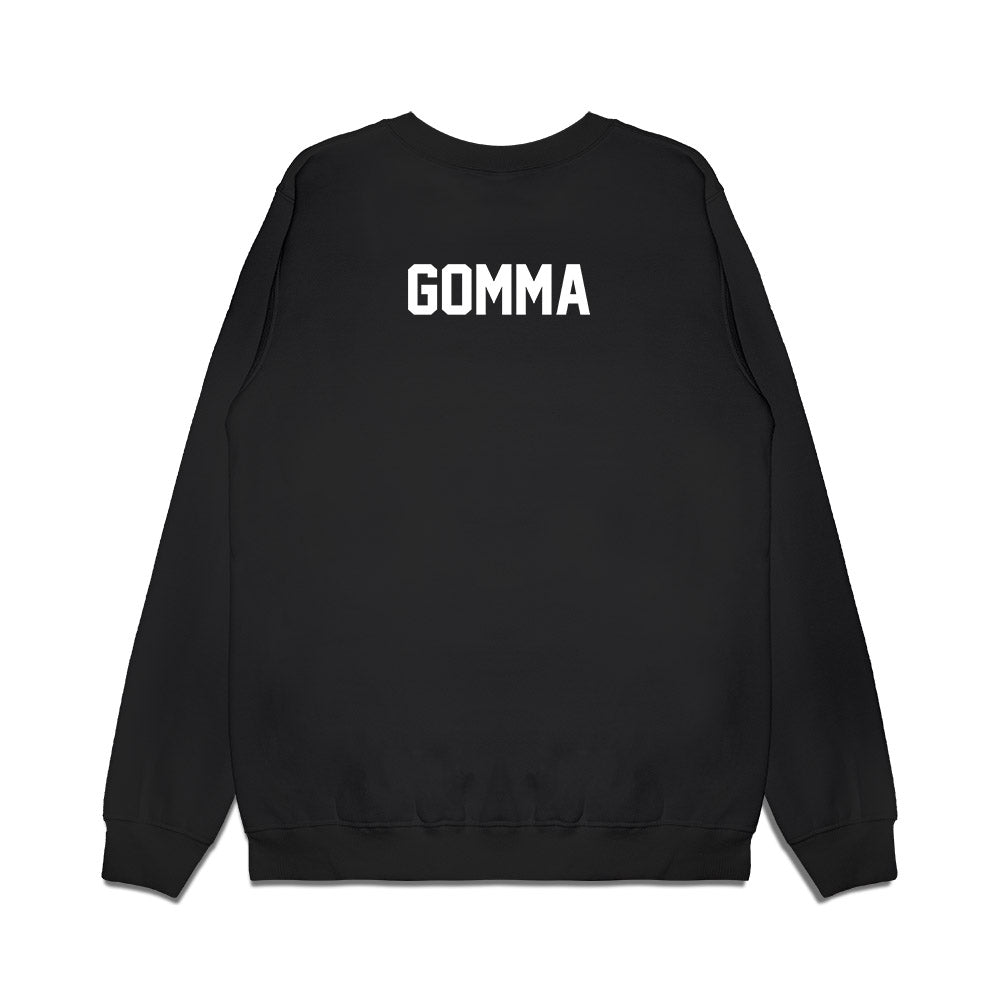 Utah - NCAA Men's Basketball : Malek Gomma - Vintage Shersey Premium Crewneck Sweatshirt-1