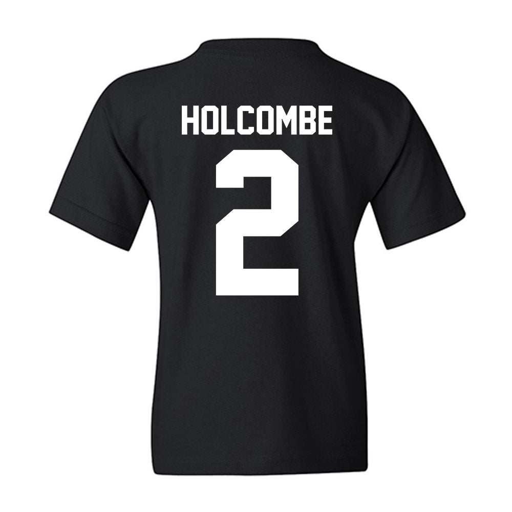 Utah - NCAA Men's Basketball : Jackson Holcombe - Vintage Shersey Youth T-Shirt-1