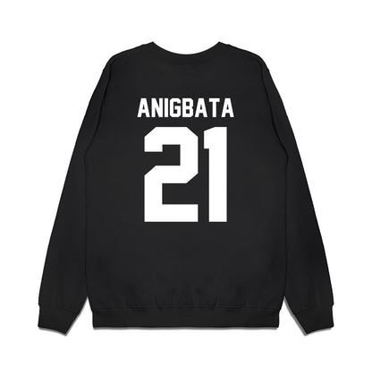 Utah - NCAA Men's Basketball : Alec Anigbata - Vintage Shersey Premium Crewneck Sweatshirt-1