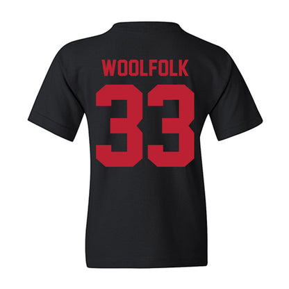 Georgia - NCAA Women's Basketball : Mia Woolfolk - Vintage Shersey Youth T-Shirt-1