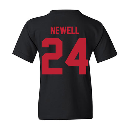 Georgia - NCAA Men's Basketball : Jaden Newell - Vintage Shersey Youth T-Shirt-1