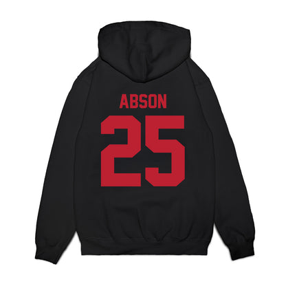 Georgia - NCAA Men's Basketball : Justin Abson - Vintage Shersey Premium Hooded Sweatshirt-1