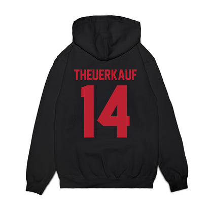 Georgia - NCAA Women's Basketball : Rylie Theuerkauf - Vintage Shersey Premium Hooded Sweatshirt-1