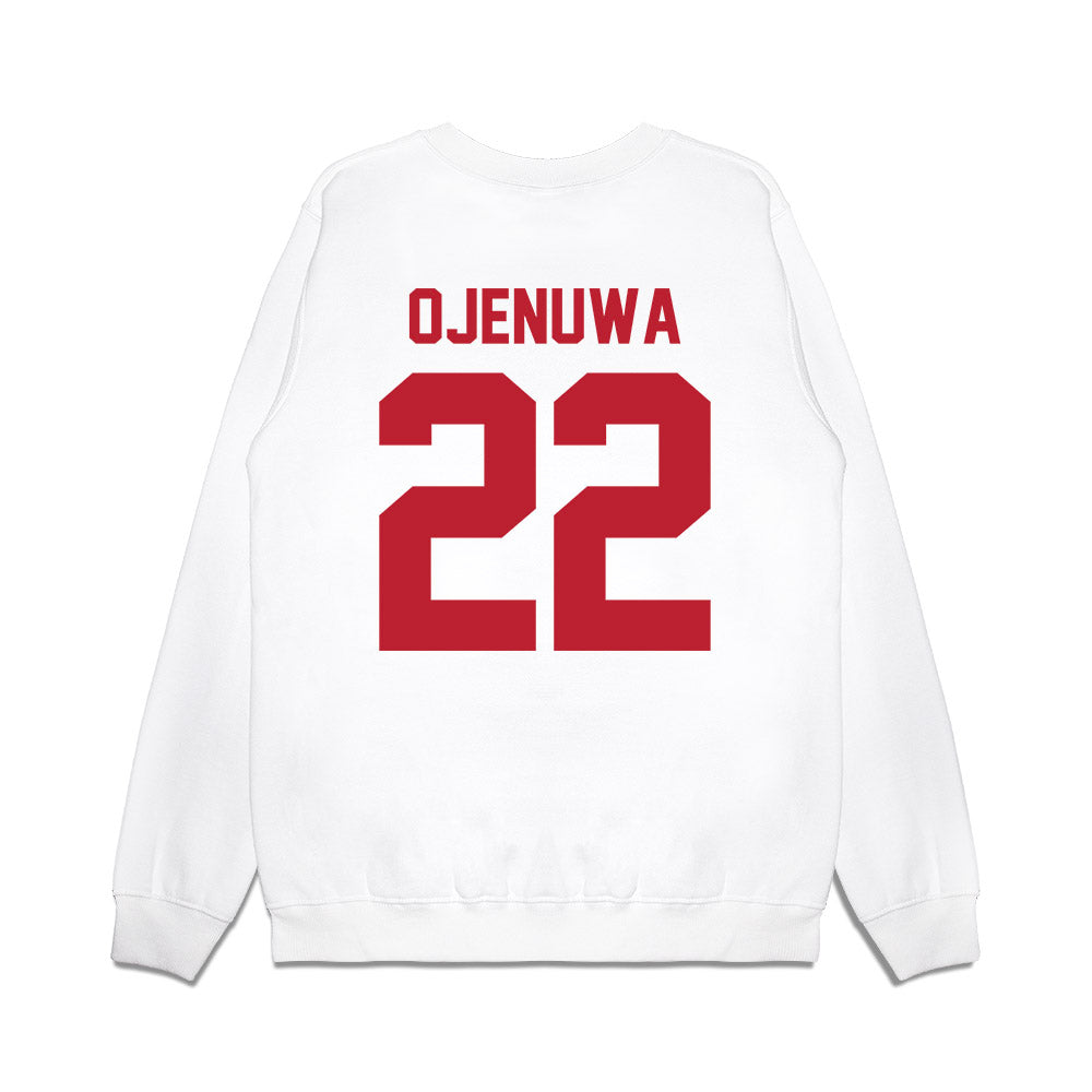 Georgia - NCAA Women's Basketball : Vera Ojenuwa - Vintage Shersey Premium Crewneck Sweatshirt-1