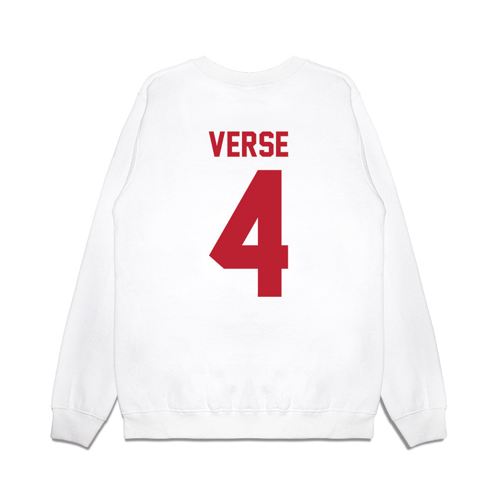 Georgia - NCAA Women's Basketball : Miyah Verse - Vintage Shersey Premium Crewneck Sweatshirt-1
