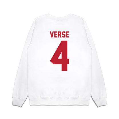 Georgia - NCAA Women's Basketball : Miyah Verse - Vintage Shersey Premium Crewneck Sweatshirt-1
