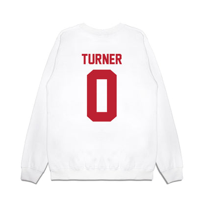 Georgia - NCAA Women's Basketball : Trinity Turner - Vintage Shersey Premium Crewneck Sweatshirt-1