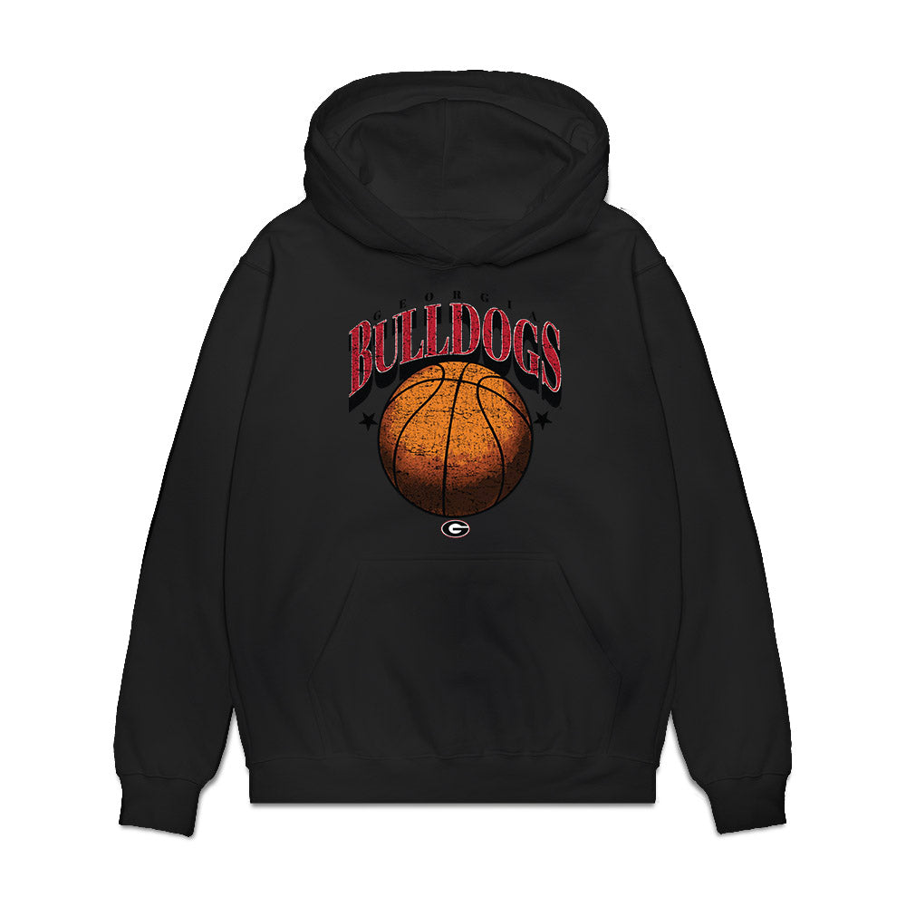 Georgia - NCAA Women's Basketball : Harmonie Ware - Vintage Shersey Premium Hooded Sweatshirt-0