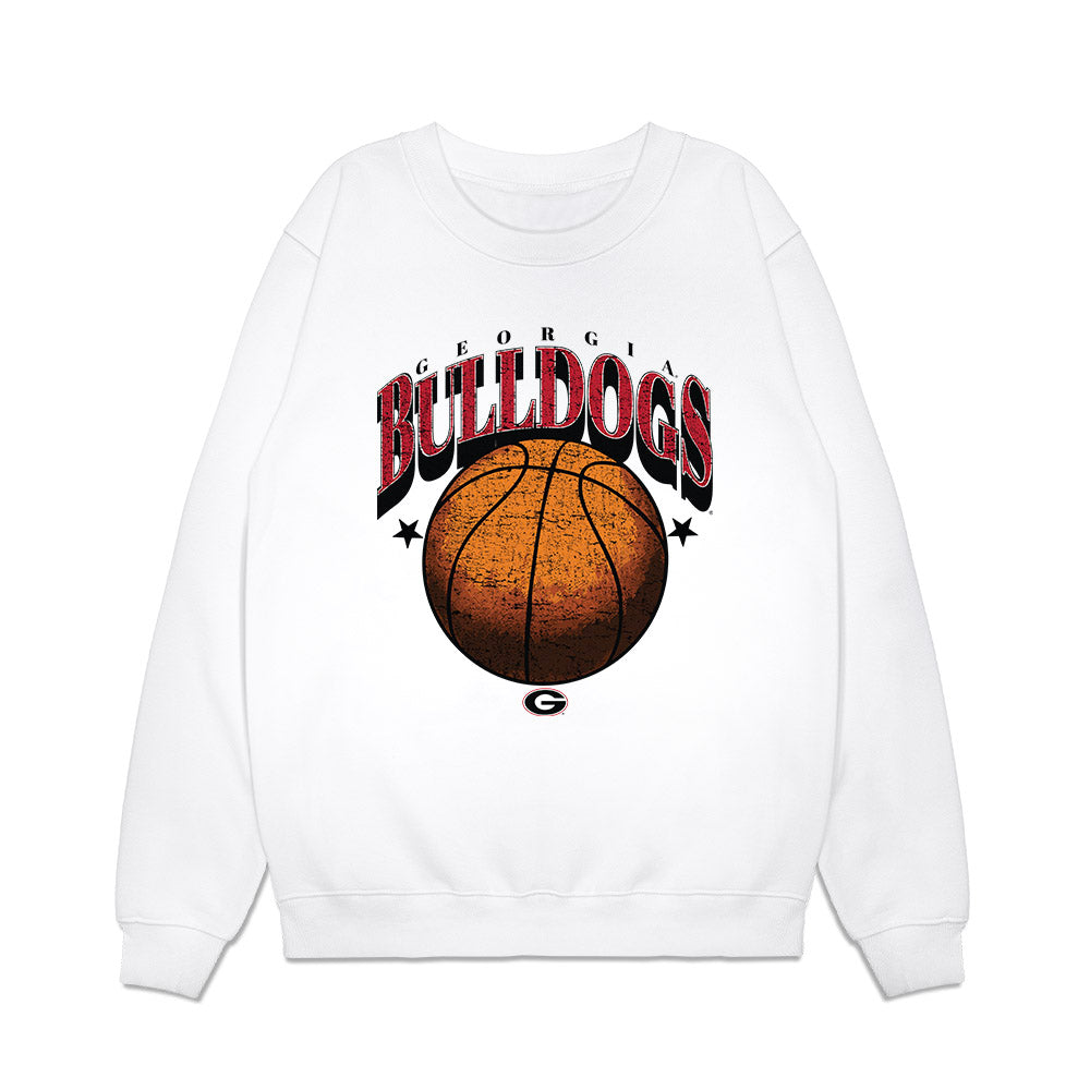 Georgia - NCAA Women's Basketball : Harmonie Ware - Vintage Shersey Premium Crewneck Sweatshirt-0