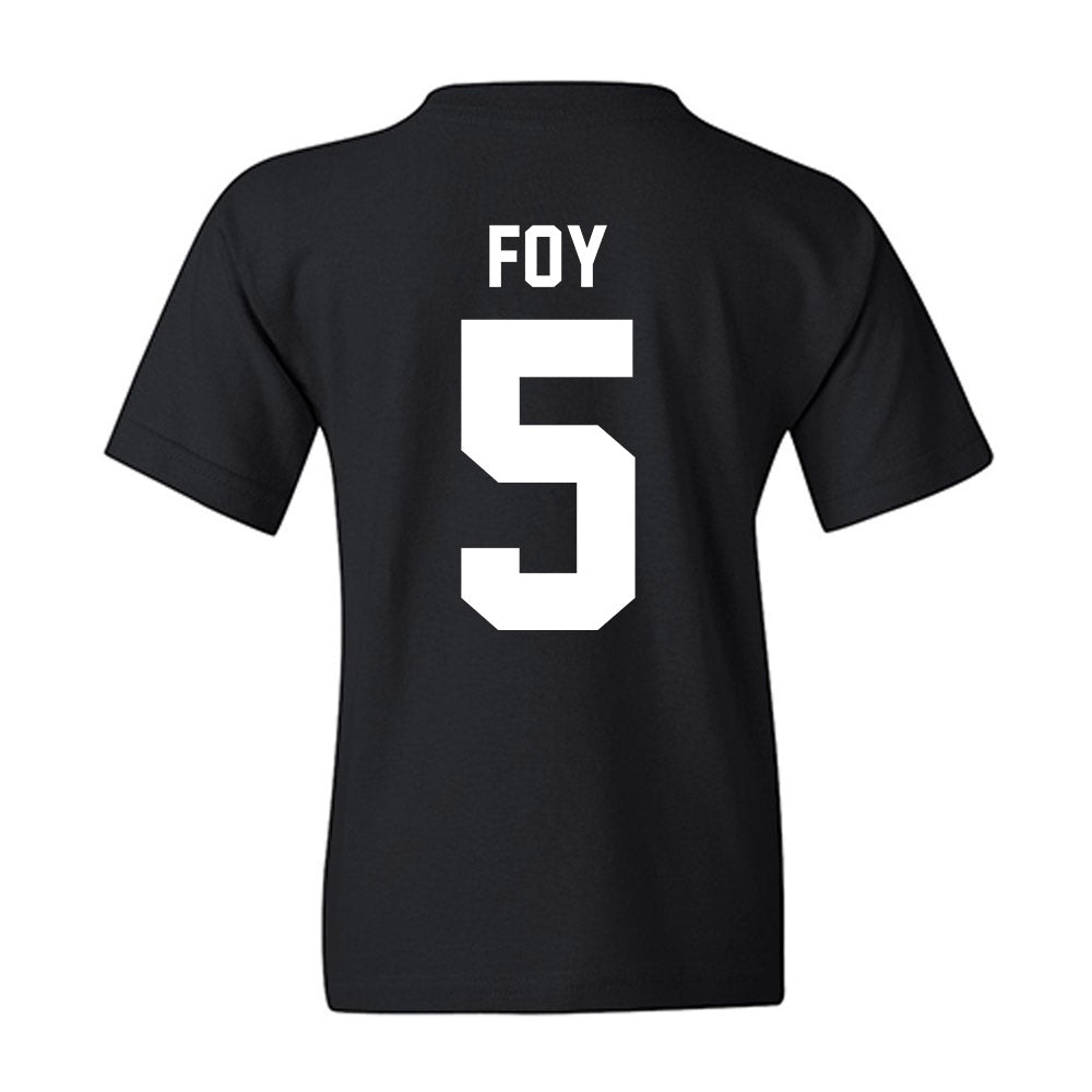 Kansas State - NCAA Women's Basketball : Aniya' Foy - Vintage Basketball Youth T-Shirt-1