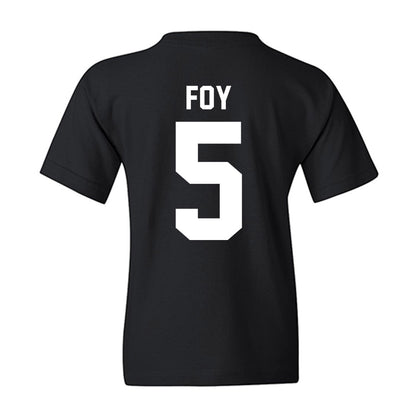 Kansas State - NCAA Women's Basketball : Aniya' Foy - Vintage Basketball Youth T-Shirt-1