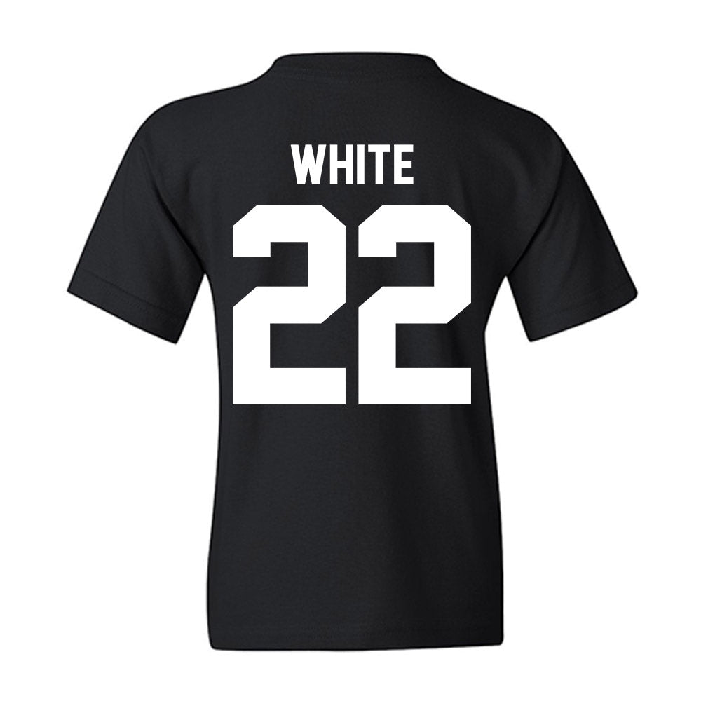 Kansas State - NCAA Women's Basketball : Ramiya White - Vintage Basketball Youth T-Shirt-1