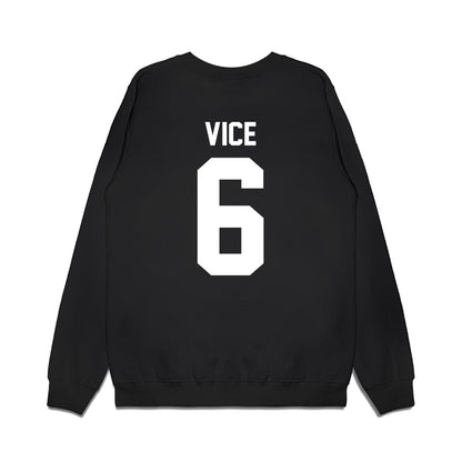 Kansas State - NCAA Men's Basketball : Brock Vice - Vintage Basketball Premium Crewneck Sweatshirt-1