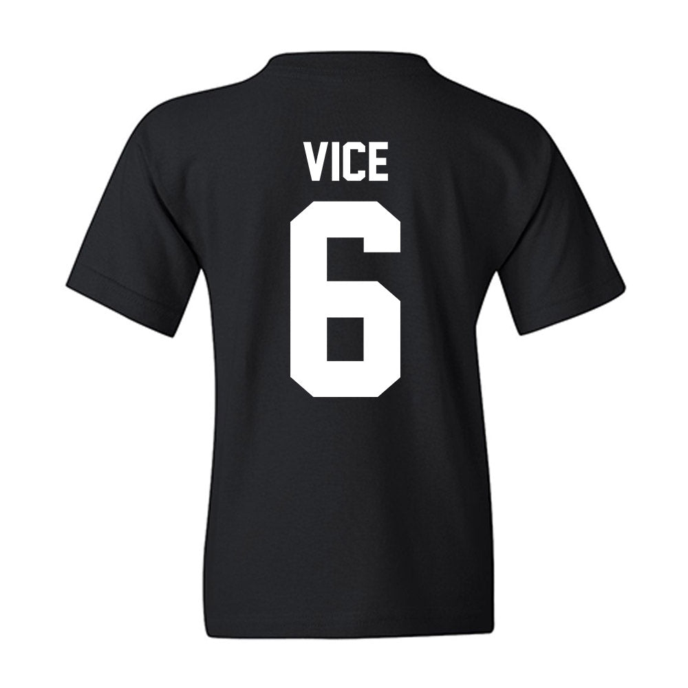 Kansas State - NCAA Men's Basketball : Brock Vice - Vintage Basketball Youth T-Shirt-1