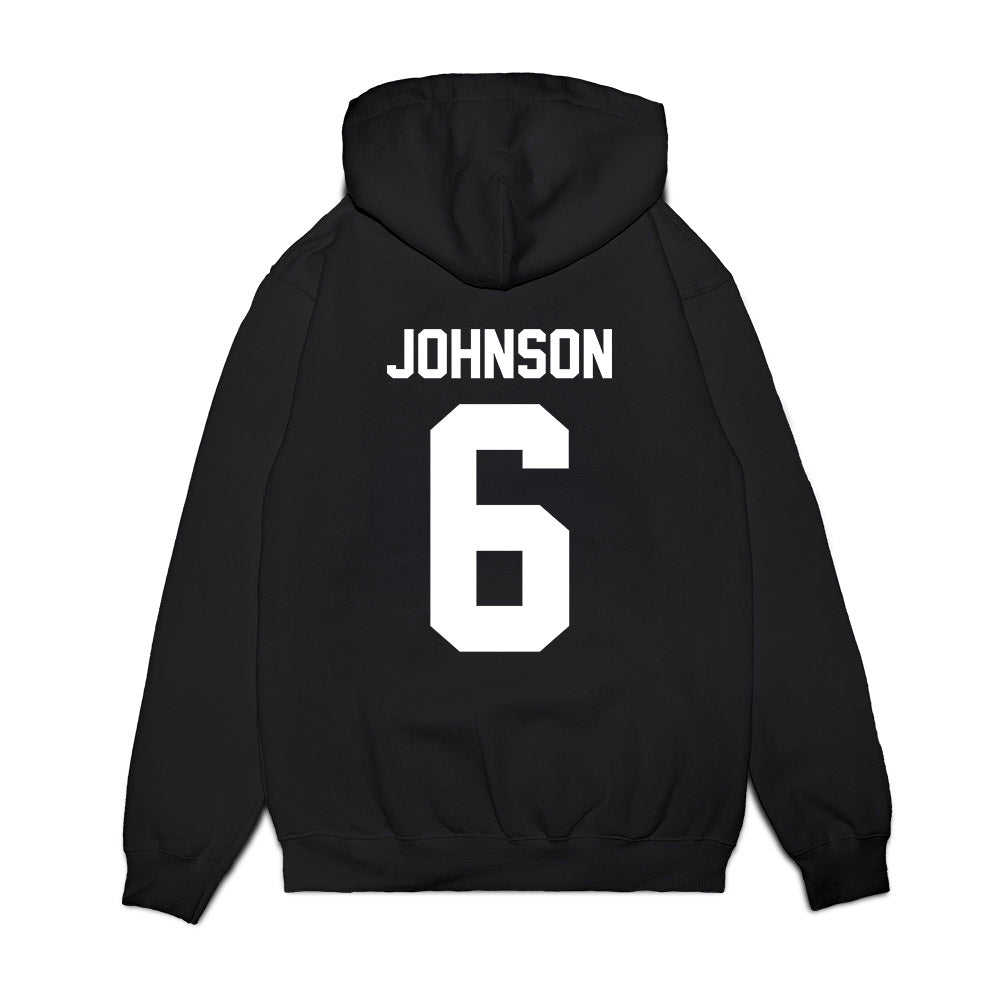 Kansas State - NCAA Men's Basketball : Marcus Johnson - Vintage Basketball Premium Hooded Sweatshirt-1