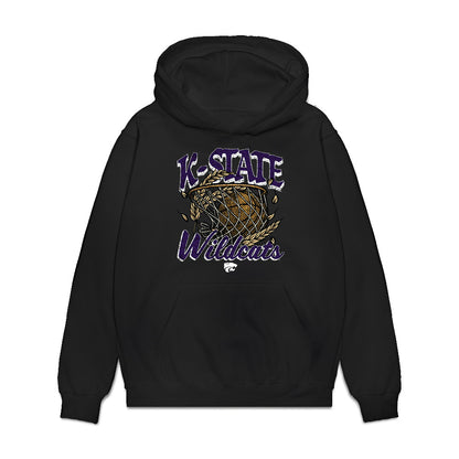 Kansas State - NCAA Women's Basketball : Ramiya White - Vintage Basketball Premium Hooded Sweatshirt-0