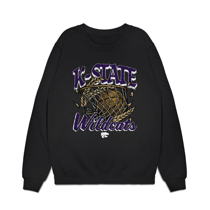 Kansas State - NCAA Men's Basketball : Jeffrey Rock - Vintage Basketball Premium Crewneck Sweatshirt-0