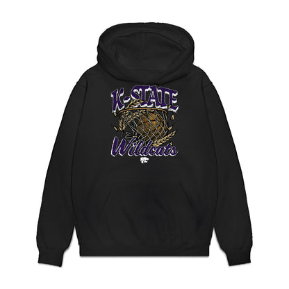 Kansas State - NCAA Women's Basketball : Aniya' Foy - Vintage Basketball Premium Hooded Sweatshirt-0