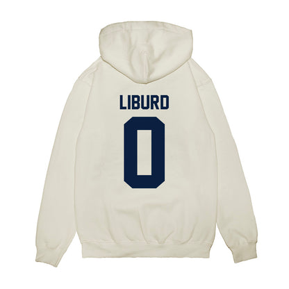 Michigan - NCAA Men's Basketball : Ricky Liburd - Vintage Shersey Premium Hooded Sweatshirt-1