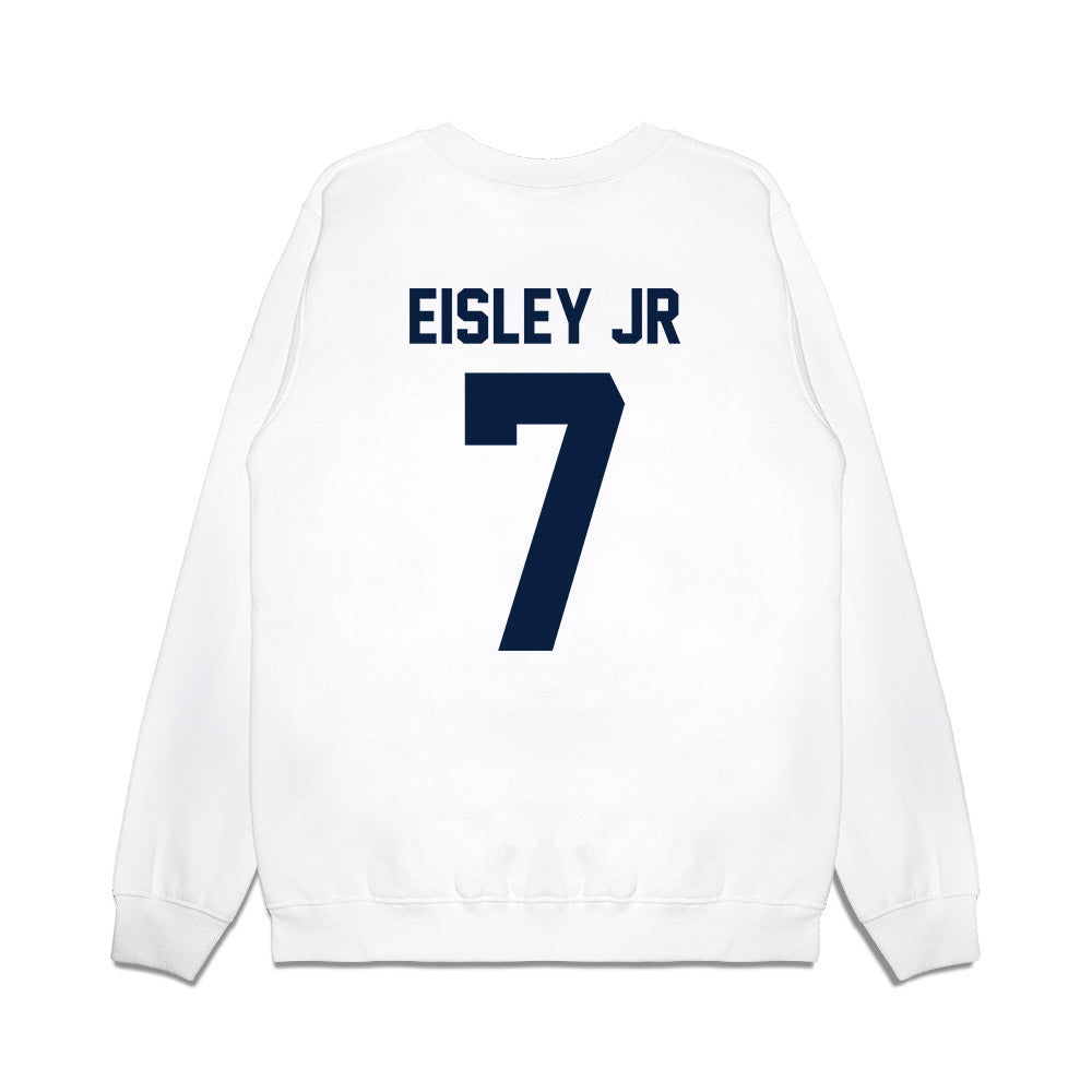 Michigan - NCAA Men's Basketball : Howard Eisley Jr - Vintage Shersey Premium Crewneck Sweatshirt-1