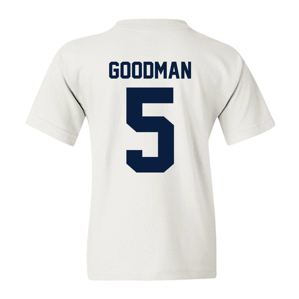 Michigan - NCAA Men's Basketball : Oscar Goodman - Vintage Shersey Youth T-Shirt-1