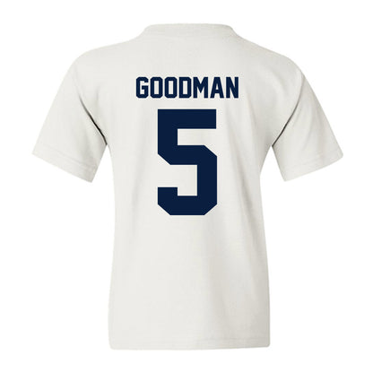 Michigan - NCAA Men's Basketball : Oscar Goodman - Vintage Shersey Youth T-Shirt-1