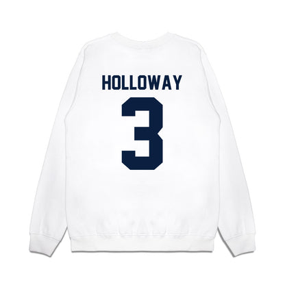 Michigan - NCAA Women's Basketball : Mila Holloway - Vintage Shersey Premium Crewneck Sweatshirt-1