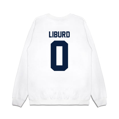 Michigan - NCAA Men's Basketball : Ricky Liburd - Vintage Shersey Premium Crewneck Sweatshirt-1