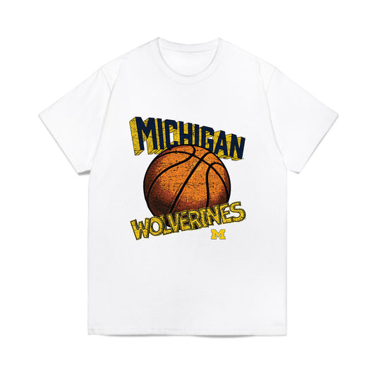 Michigan - NCAA Women's Basketball : Alyssa Crockett - Vintage Shersey Comfort Colors T-Shirt-0
