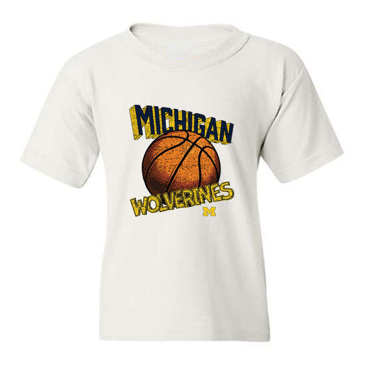 Michigan - NCAA Women's Basketball : Ally VanTimmeren - Vintage Shersey Youth T-Shirt-0