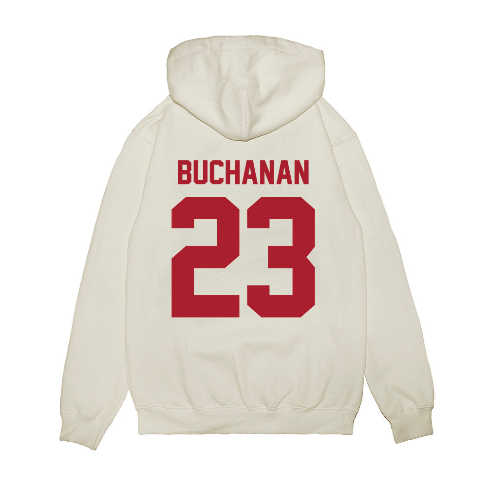 Iowa State - NCAA Men's Basketball : Blake Buchanan - Vintage Shersey Premium Hooded Sweatshirt-1