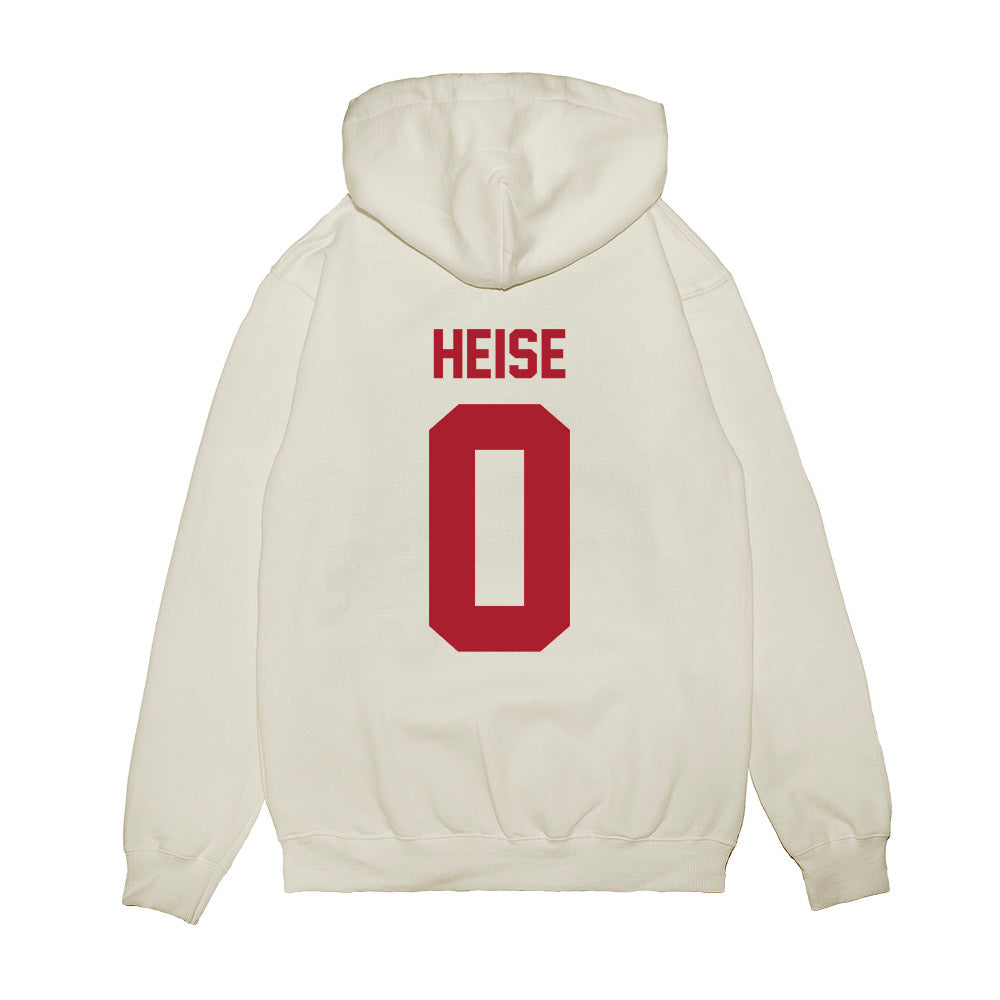 Iowa State - NCAA Men's Basketball : Nate Heise - Vintage Shersey Premium Hooded Sweatshirt-1
