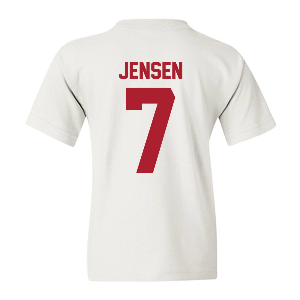 Iowa State - NCAA Women's Basketball : Freya Jensen - Vintage Shersey Youth T-Shirt-1