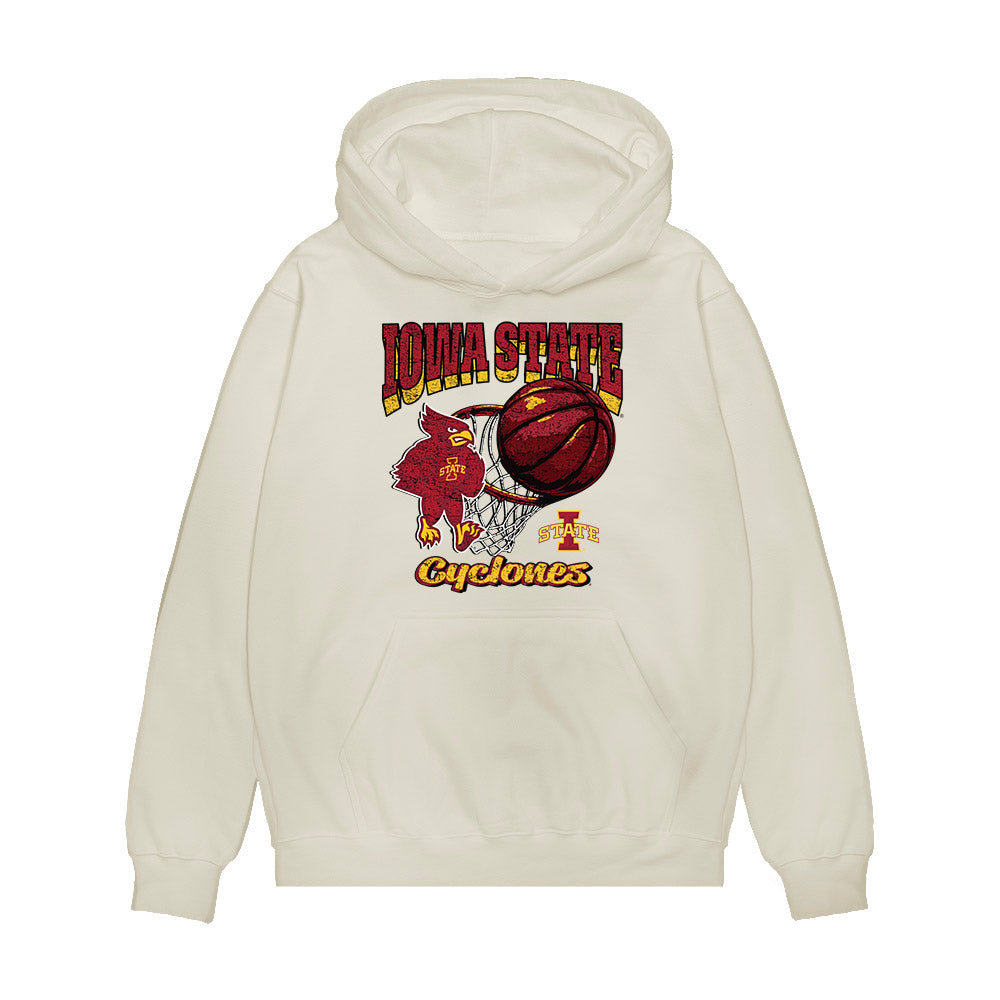 Iowa State - NCAA Men's Basketball : Anthony Rise - Vintage Shersey Premium Hooded Sweatshirt-0