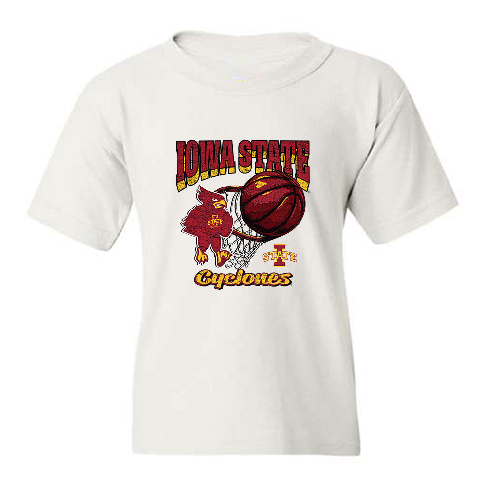 Iowa State - NCAA Women's Basketball : Freya Jensen - Vintage Shersey Youth T-Shirt-0