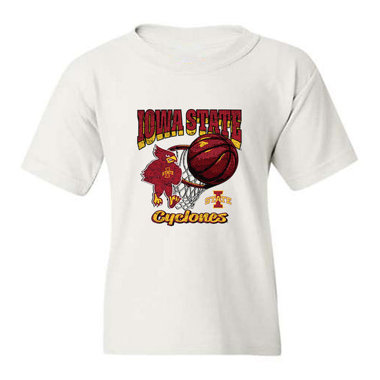 Iowa State - NCAA Women's Basketball : Freya Jensen - Vintage Shersey Youth T-Shirt-0