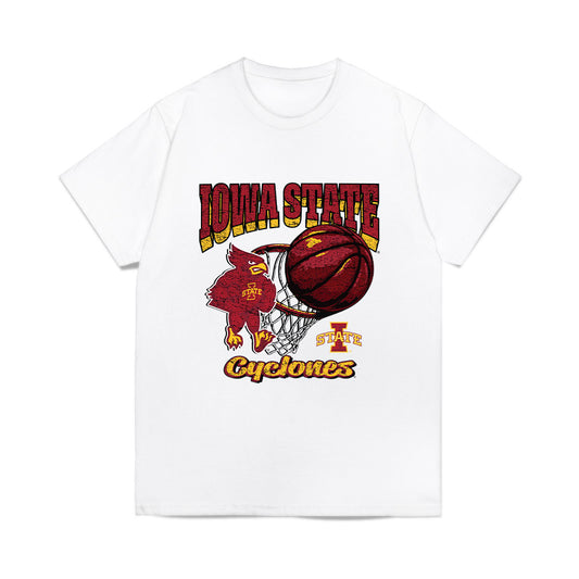Iowa State - NCAA Men's Basketball : Blake Buchanan - Vintage Shersey Comfort Colors T-Shirt-0