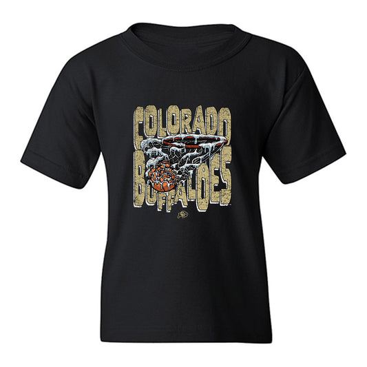 Colorado - NCAA Women's Basketball : Aniya' Foy - Vintage Shersey Youth T-Shirt-0