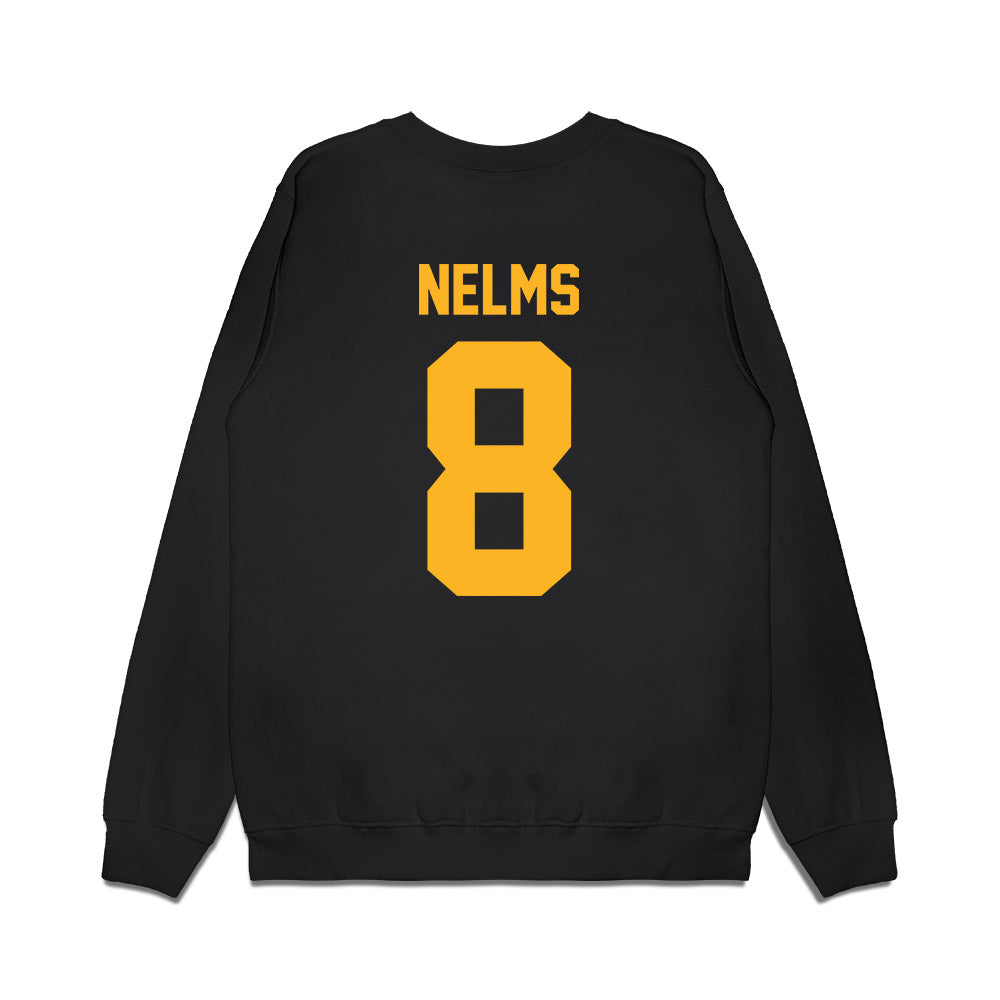 Baylor - NCAA Women's Basketball : Kayla Nelms - Vintage Shersey Premium Crewneck Sweatshirt-1