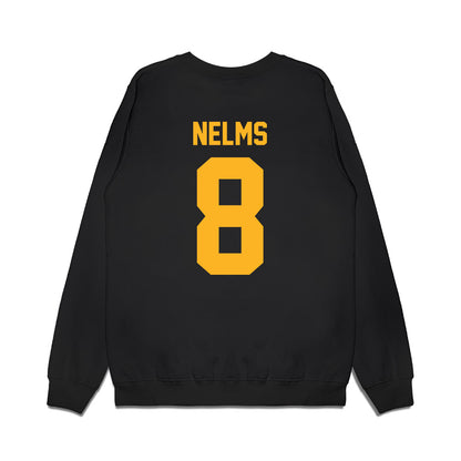 Baylor - NCAA Women's Basketball : Kayla Nelms - Vintage Shersey Premium Crewneck Sweatshirt-1